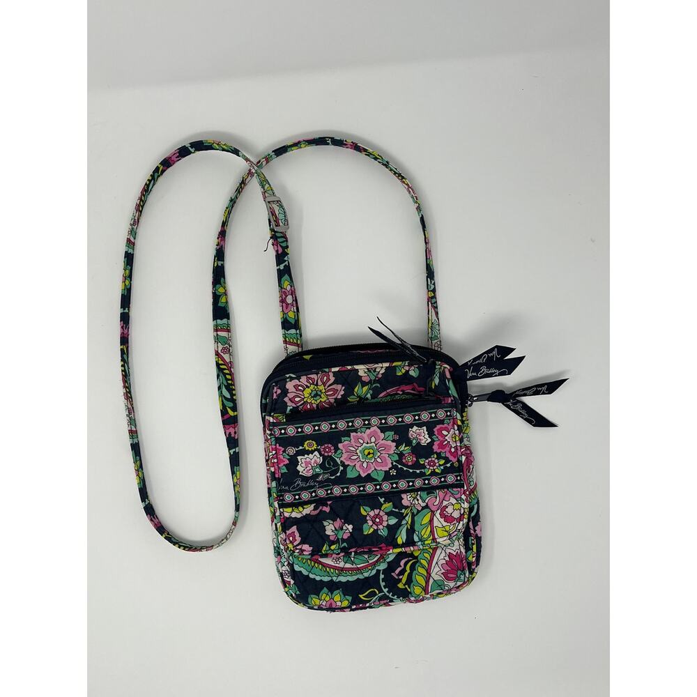 Vera Bradley Petal Paisley Crossbody Petite Travel